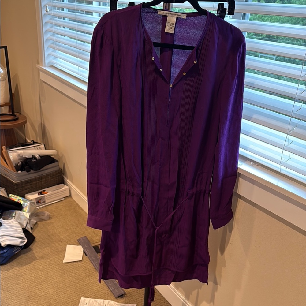 Diane Von Furstenberg Vibrant Purple dress